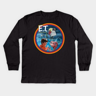 The extraterrestrial Kids Long Sleeve T-Shirt